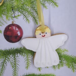 Christmas Vanilla Angel Biscuit