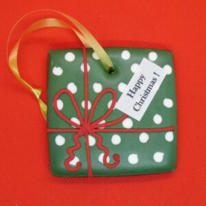 Christmas Spicy Gingerbread Parcel Biscuit