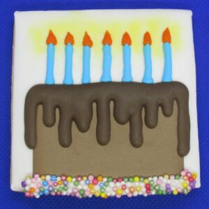 Vanilla Birthday Cake Biscuit